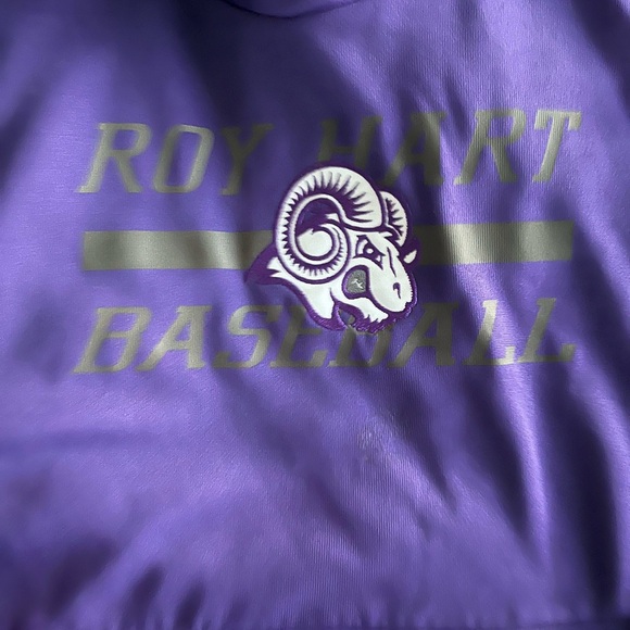 Men’s Roy Hart Rams Baseball X-Grain Sportswear Hoodie XL *read Description* - Picture 4 of 6